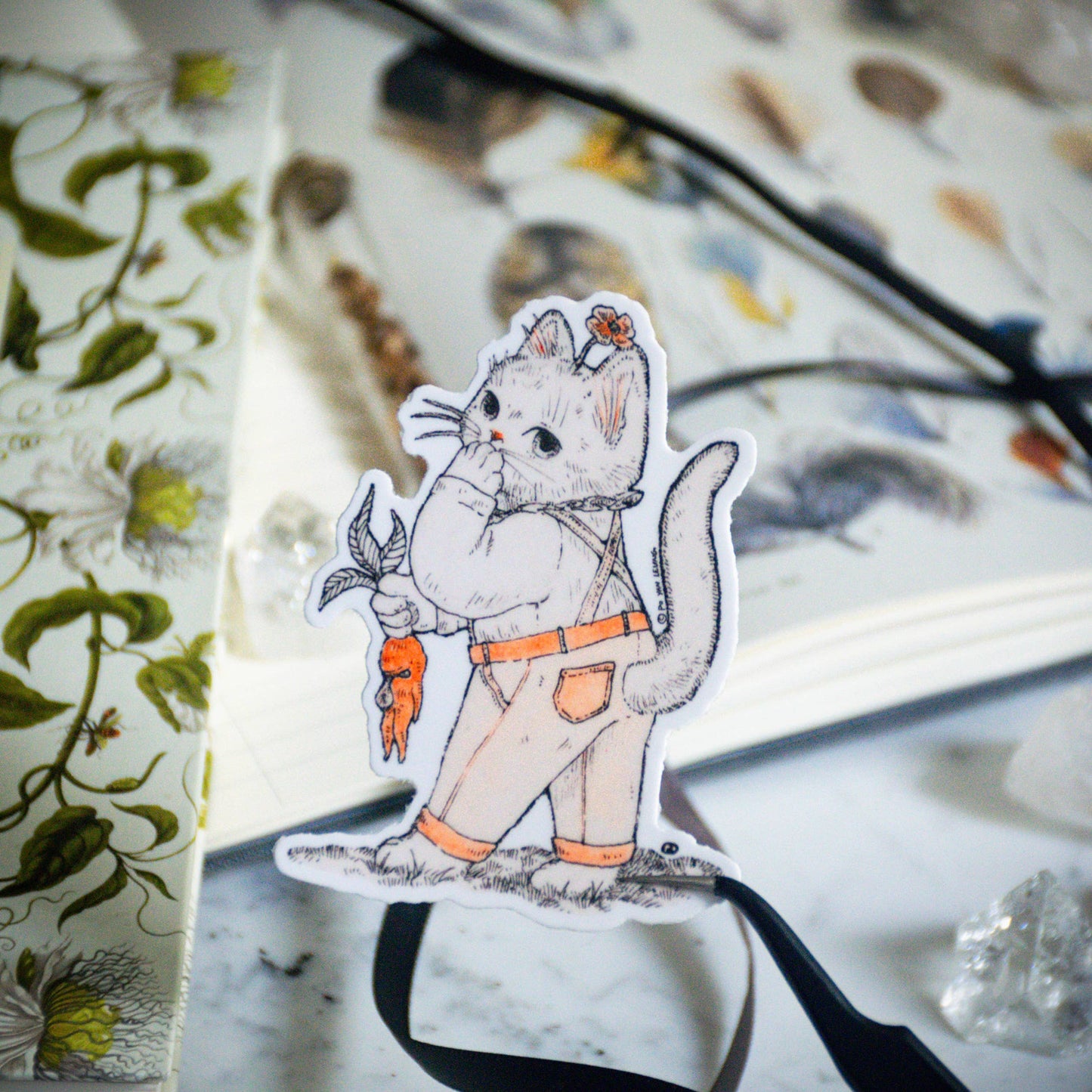 Po Yan Leung - "Oops Kitty" Vinyl Sticker