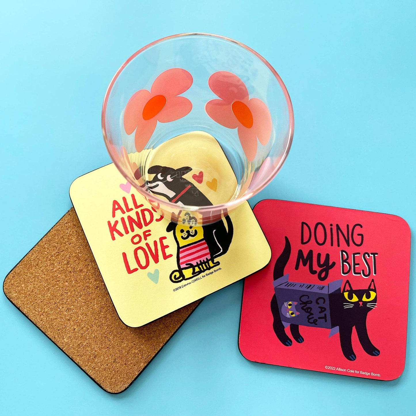 Believe You Can Cat Coaster