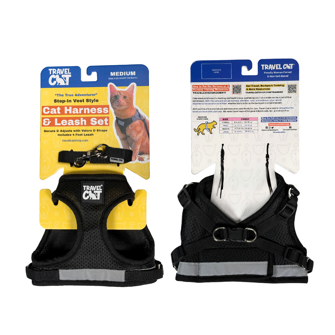 "The Purrfectly Pink" Iridescent Harness & Leash Set