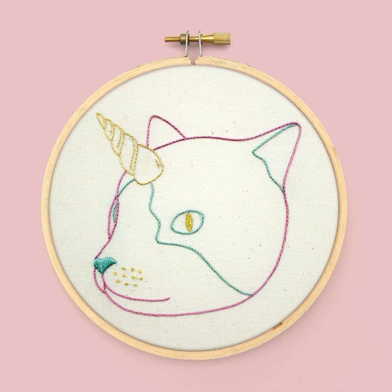 Witchcats Embroidery Transfer