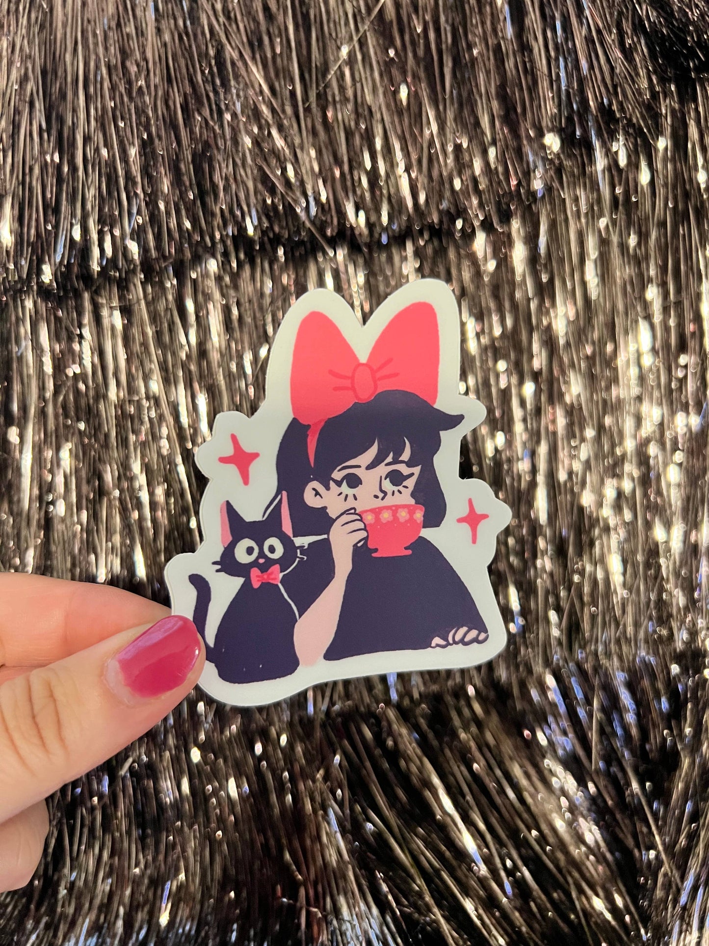 Art of Gabby Ramirez - Kiki and Jiji Sticker