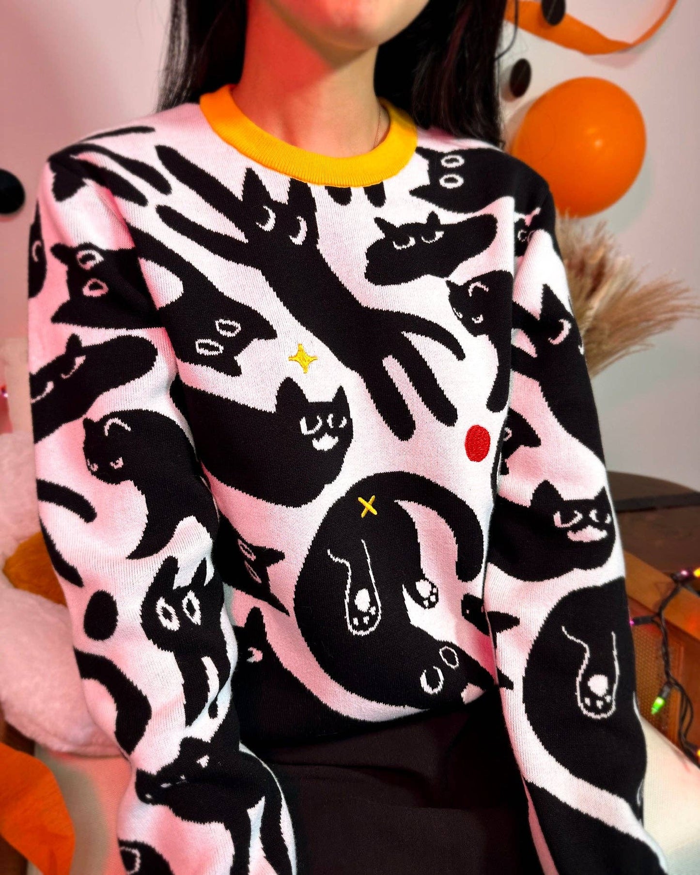 Void Cats Knitted Sweater