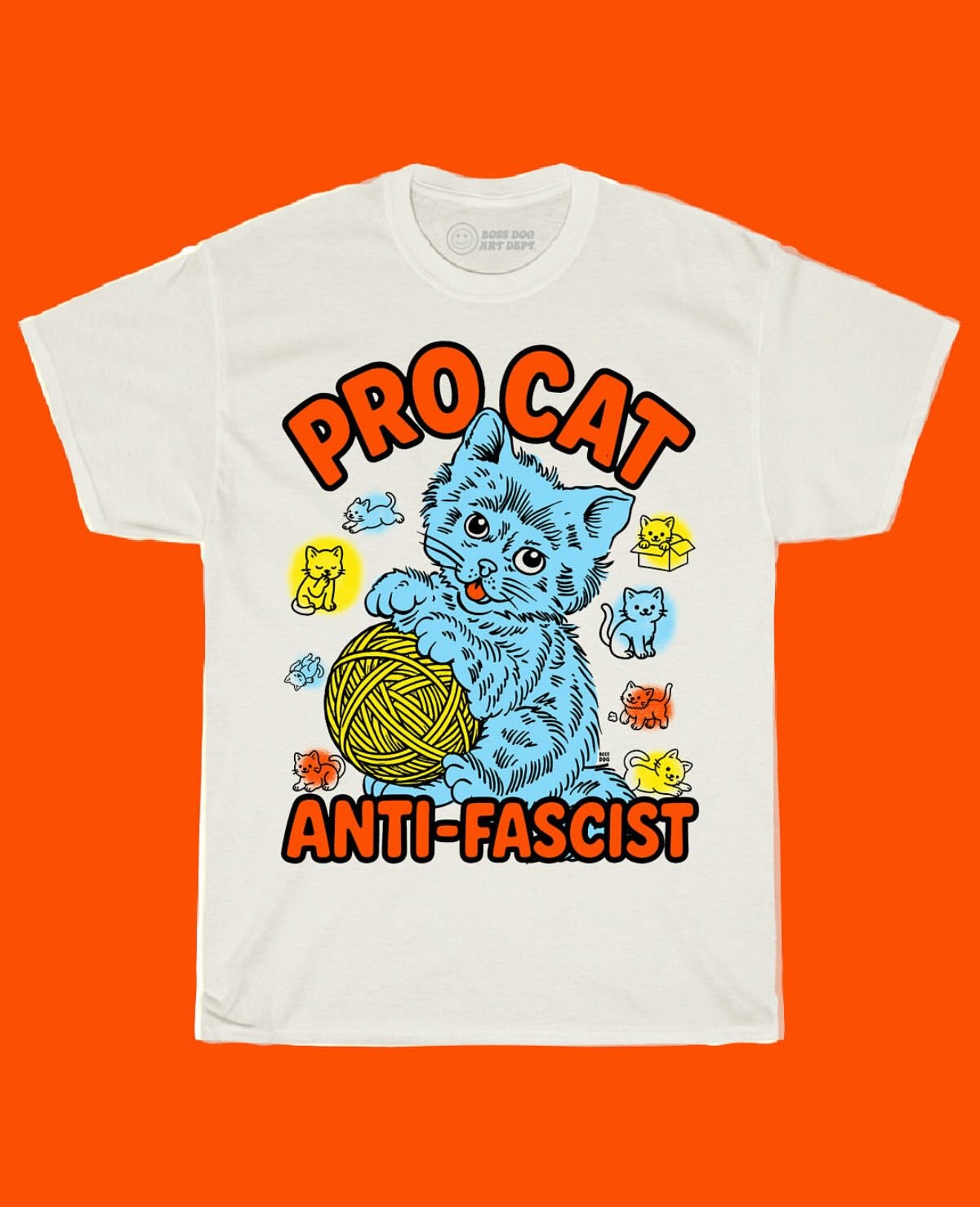 Pro Cat, Anti Fascist shirt