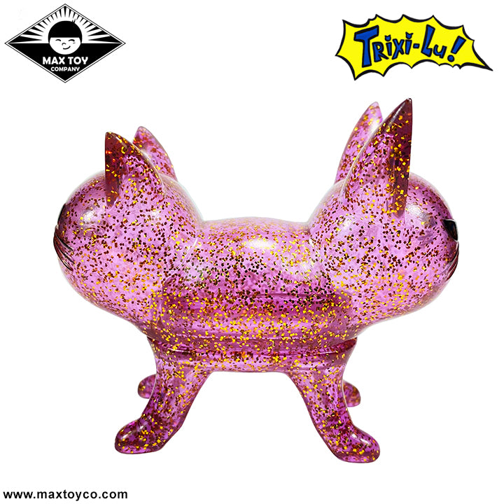 Trixi-Lu Cats: Purple Glitter version