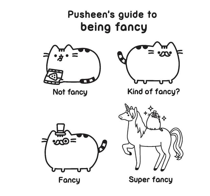 Simon & Schuster - Pusheen Coloring Book by Claire Belton
