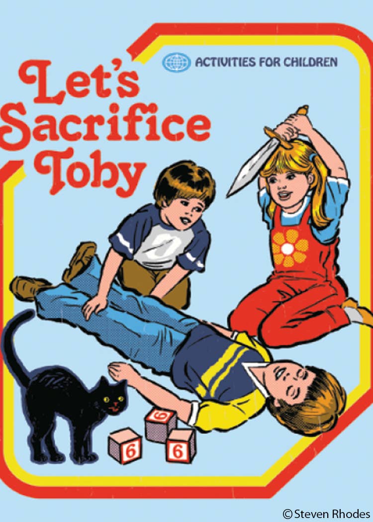 Let's sacrifice Toby