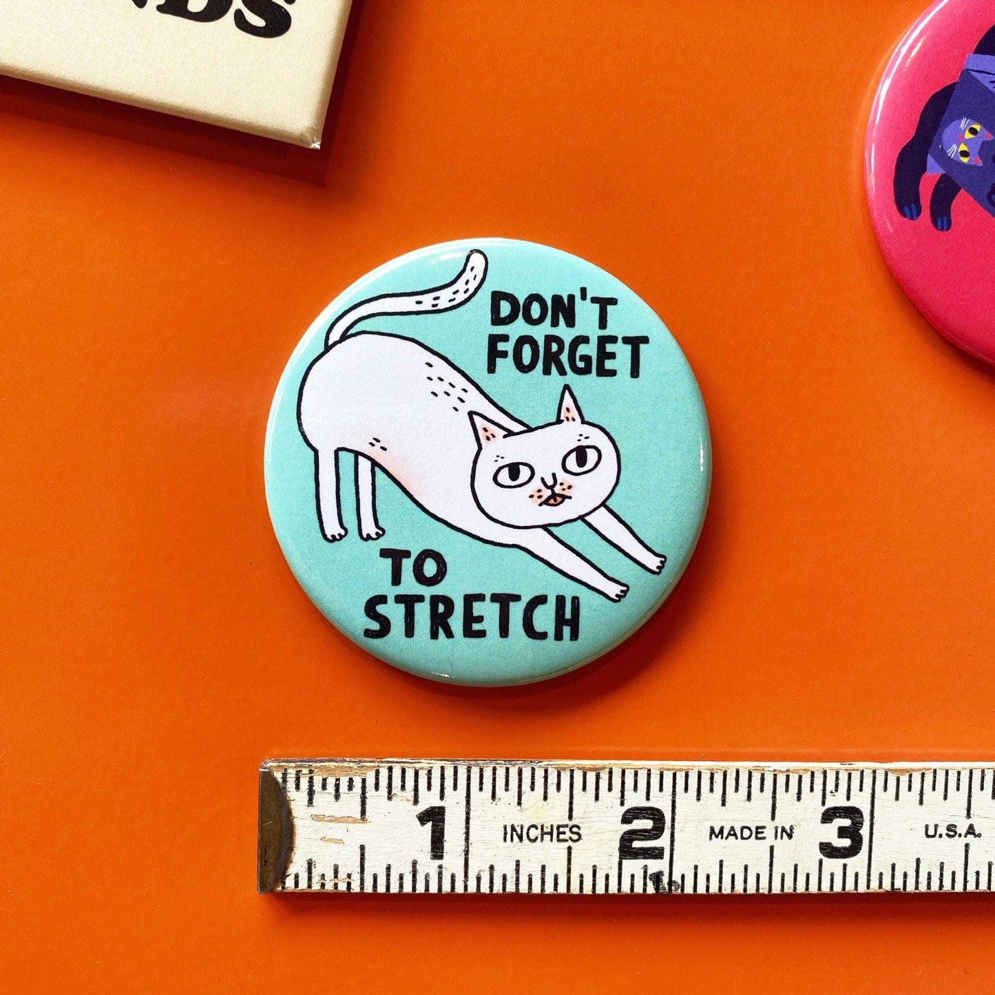 I Heart Tea Cat Teacup Magnet