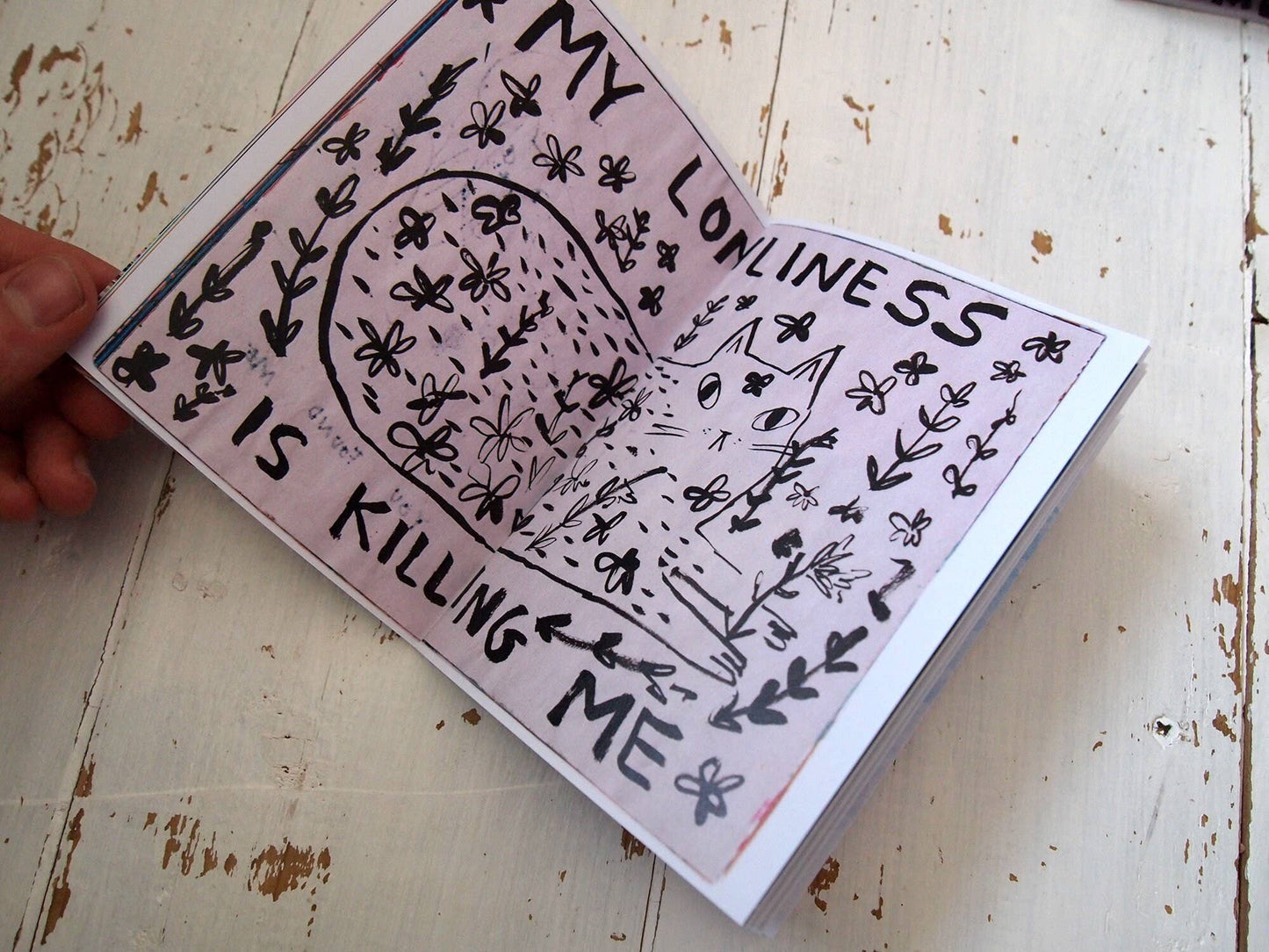 Cats and Music Sketchbook Book