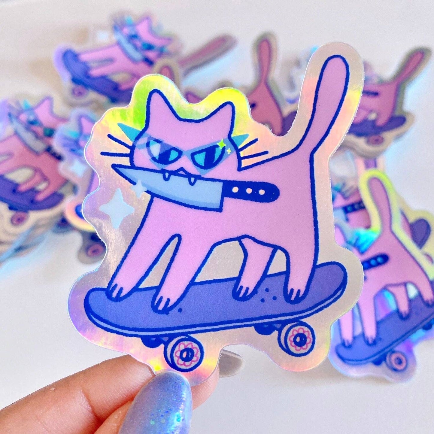 Radhia Rahman - Skateboard Kuni Sticker