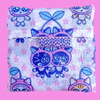 Cherry Cats Reusable Bag