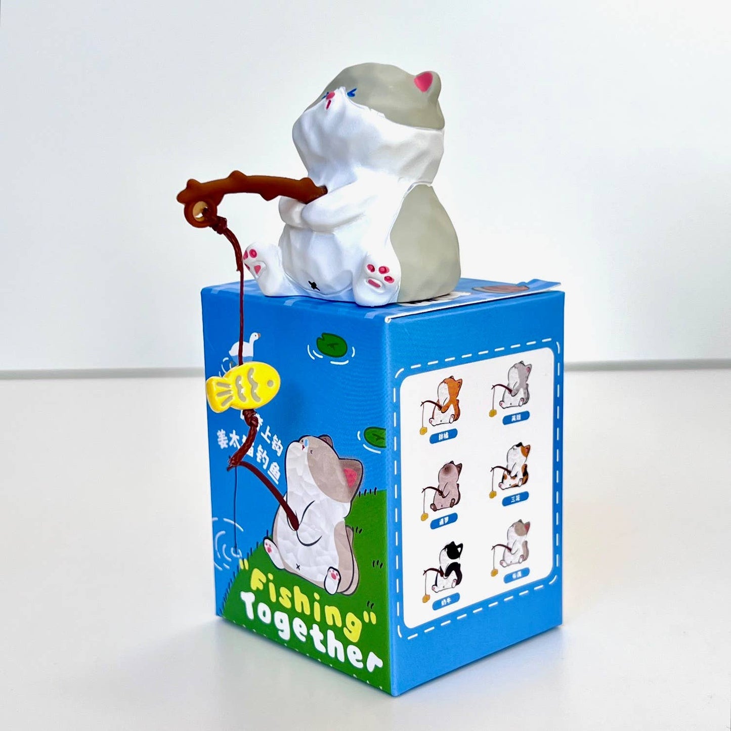 BCmini - 71322 Fishing Cat Family Blind Box-6