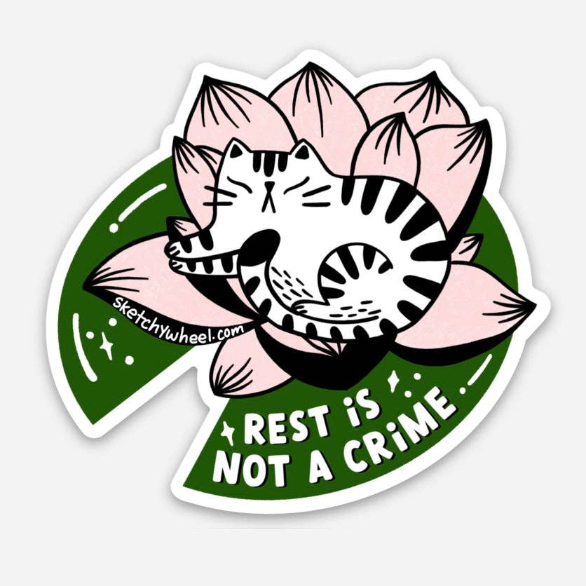 ShangDaili - Rest is Not a Crime sticker