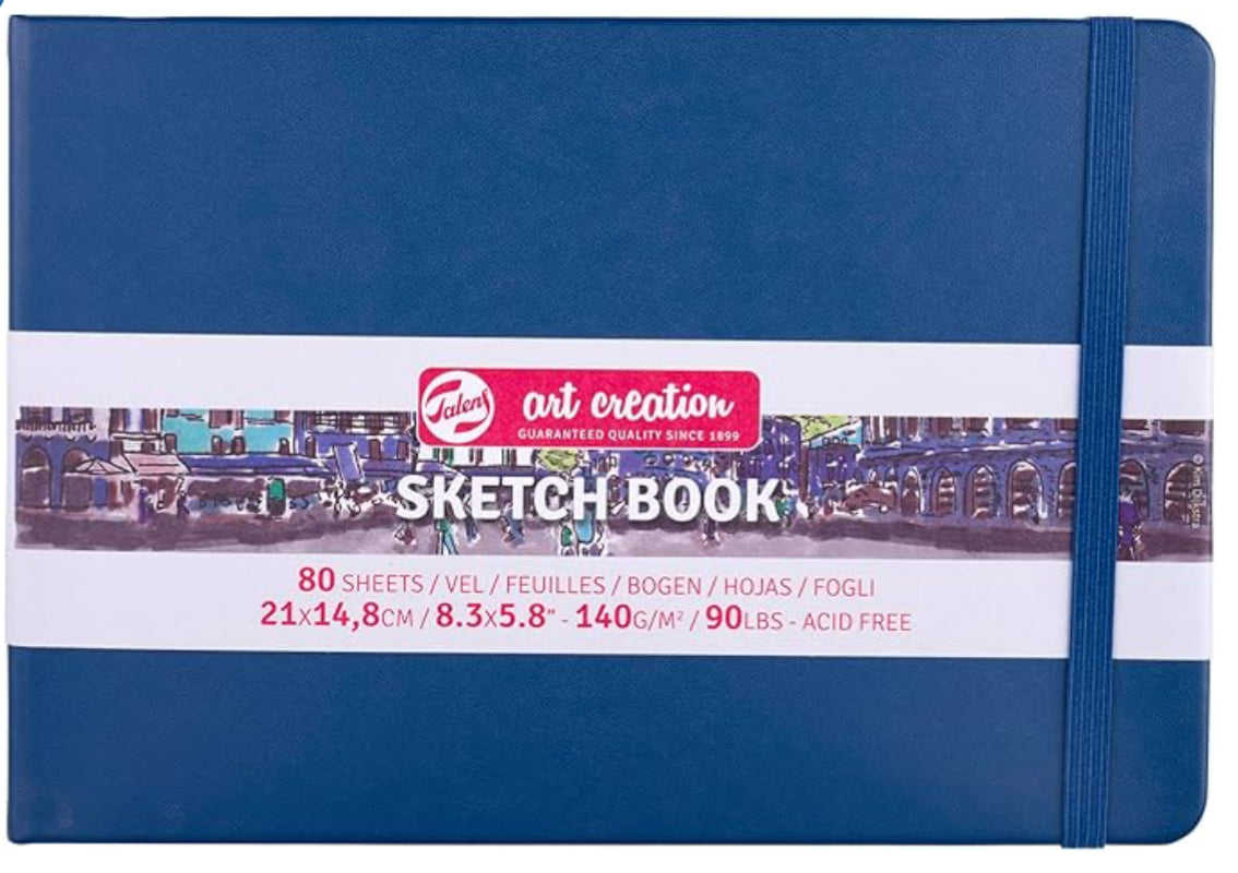 Talens Art Creations Sketchbooks: 8.3” x 5.9” (21 x 15 cm)