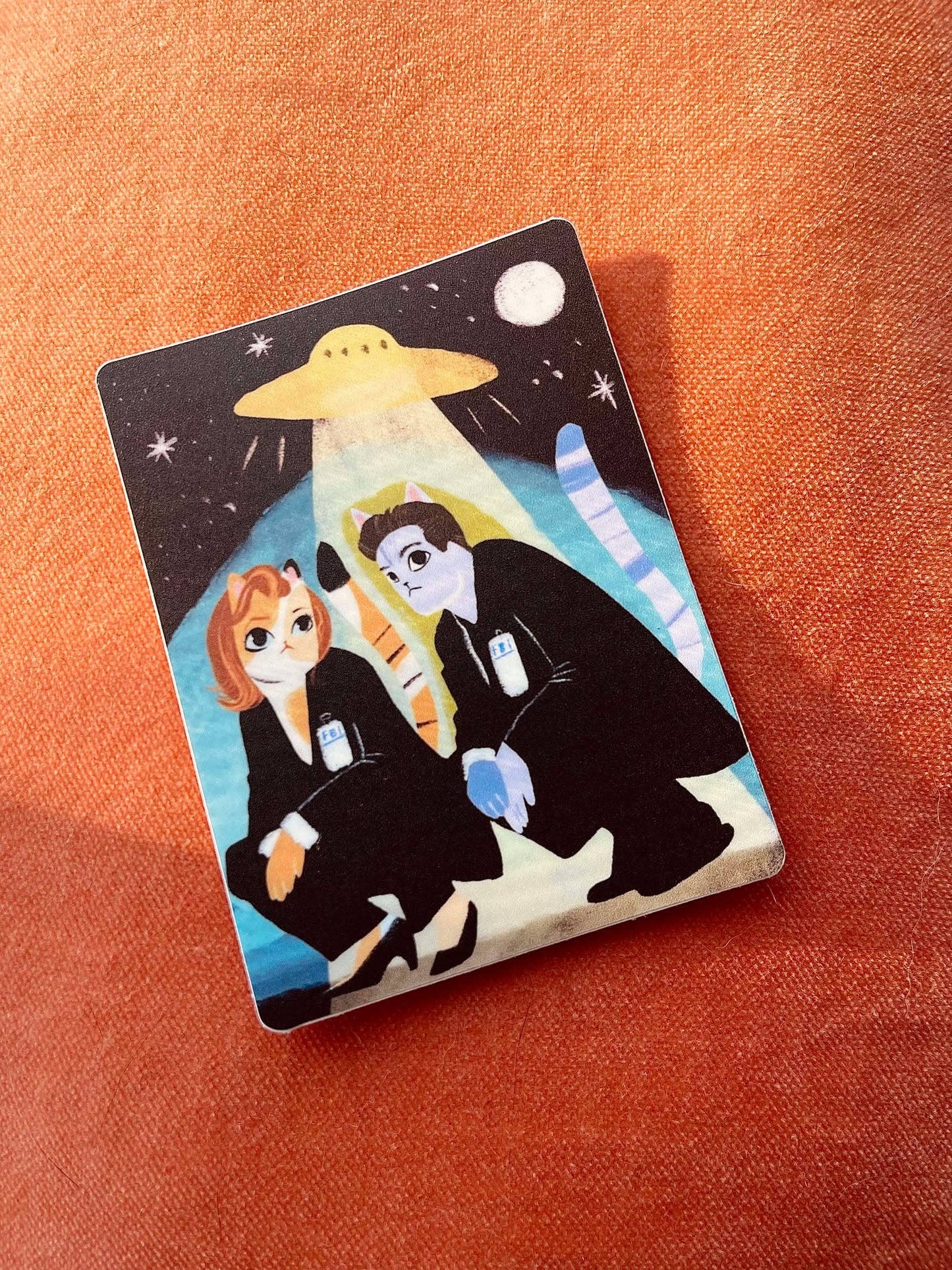 Xfiles cats vinyl waterproof sticker