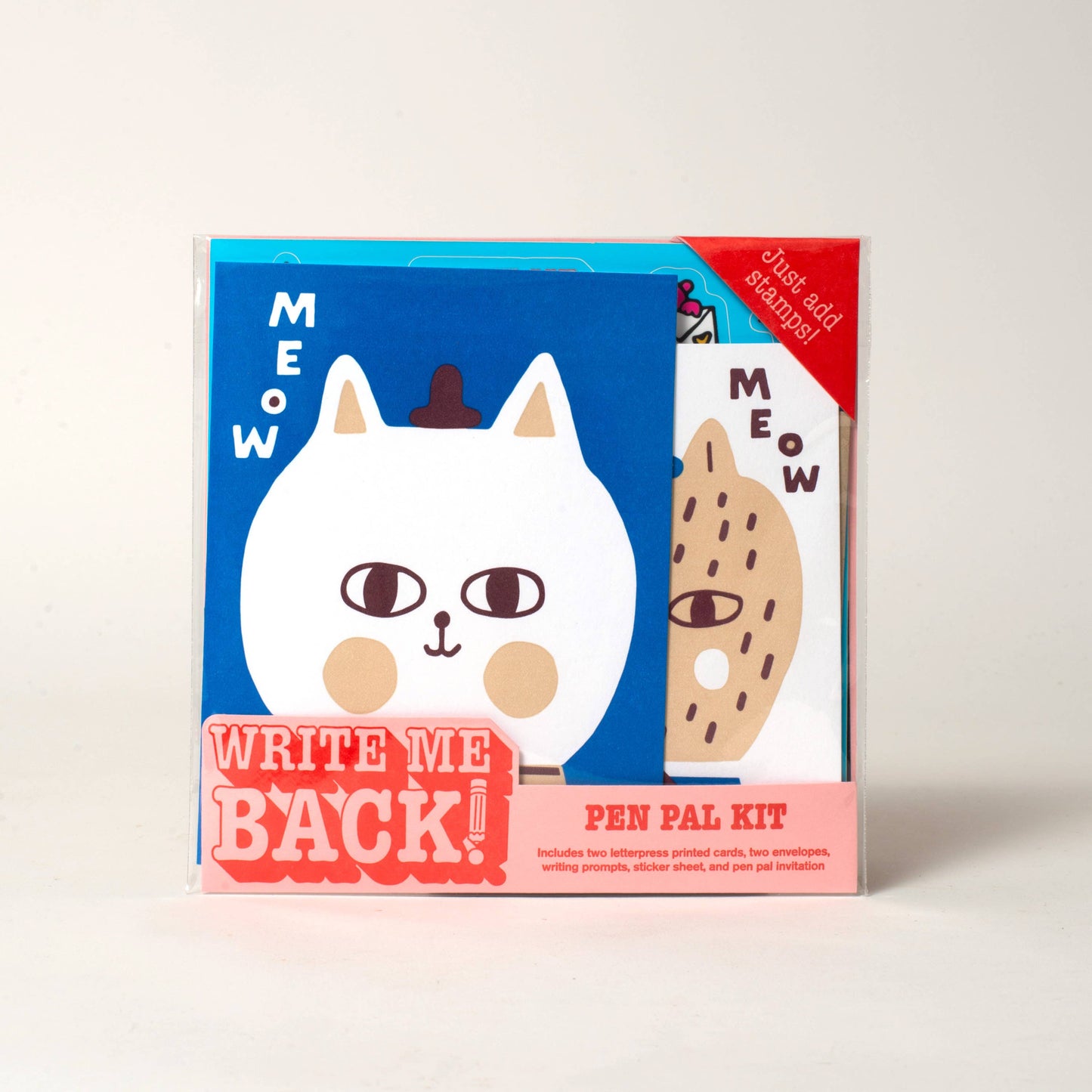 Egg Press Manufacturing - Cats Meow Letter Writing Write Me Back Pen Pal Kit