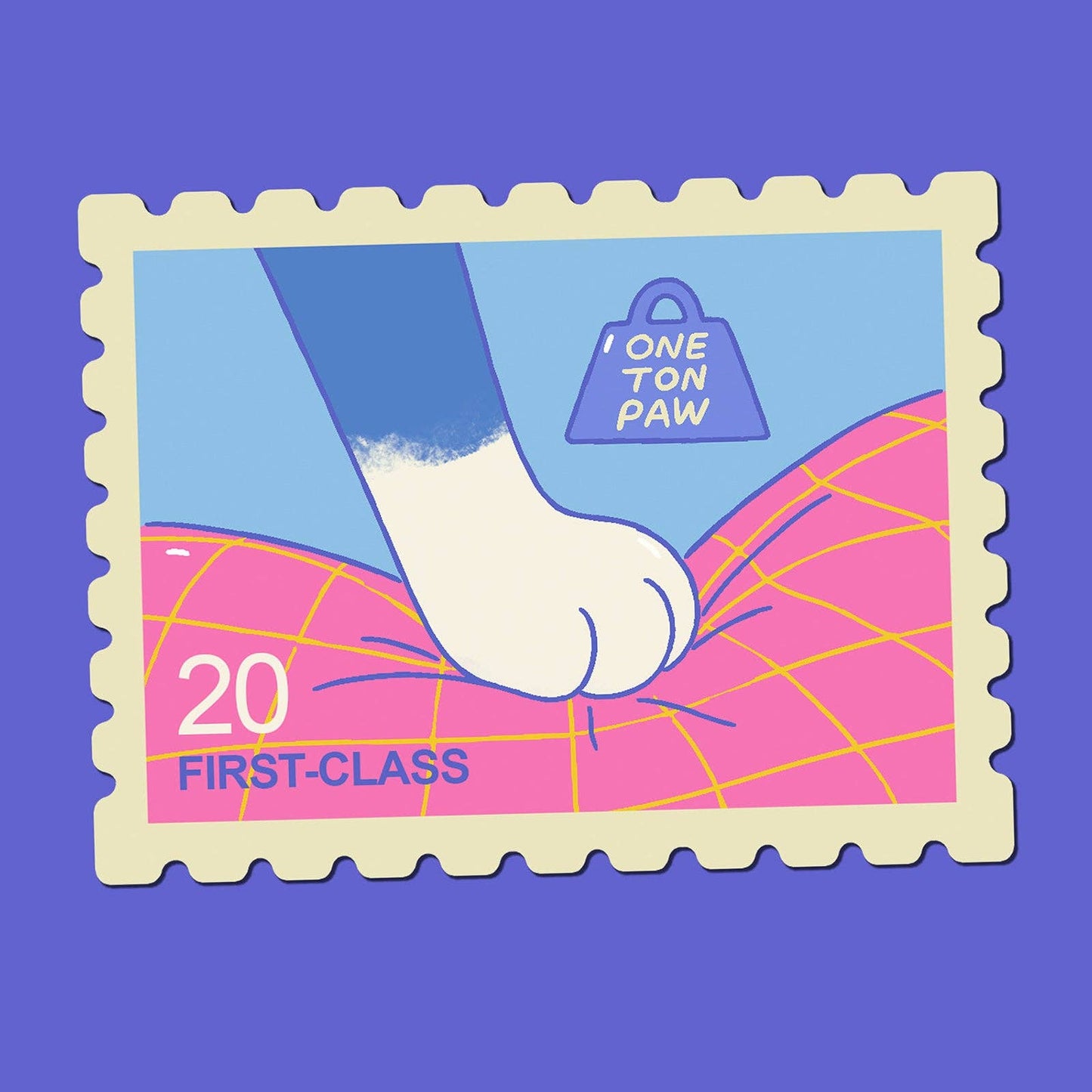 kuru731 - Cat Parent Stamp Sticker Sheet