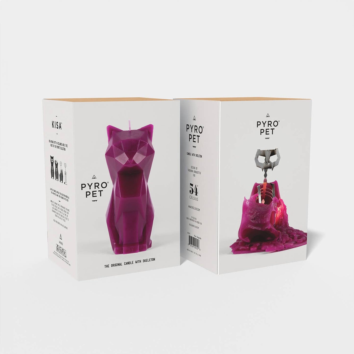 Cat Candle | Hidden Skeleton Inside