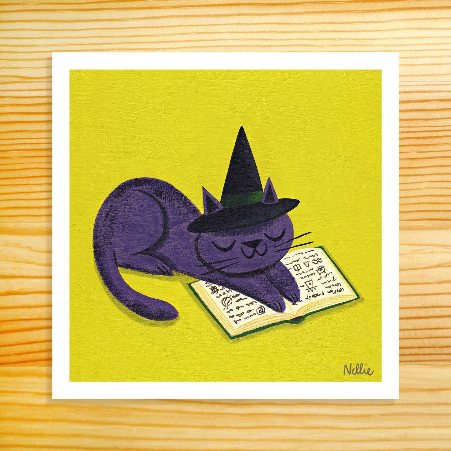 Nellie Le - Sleeping Spell 5x5in Art Print