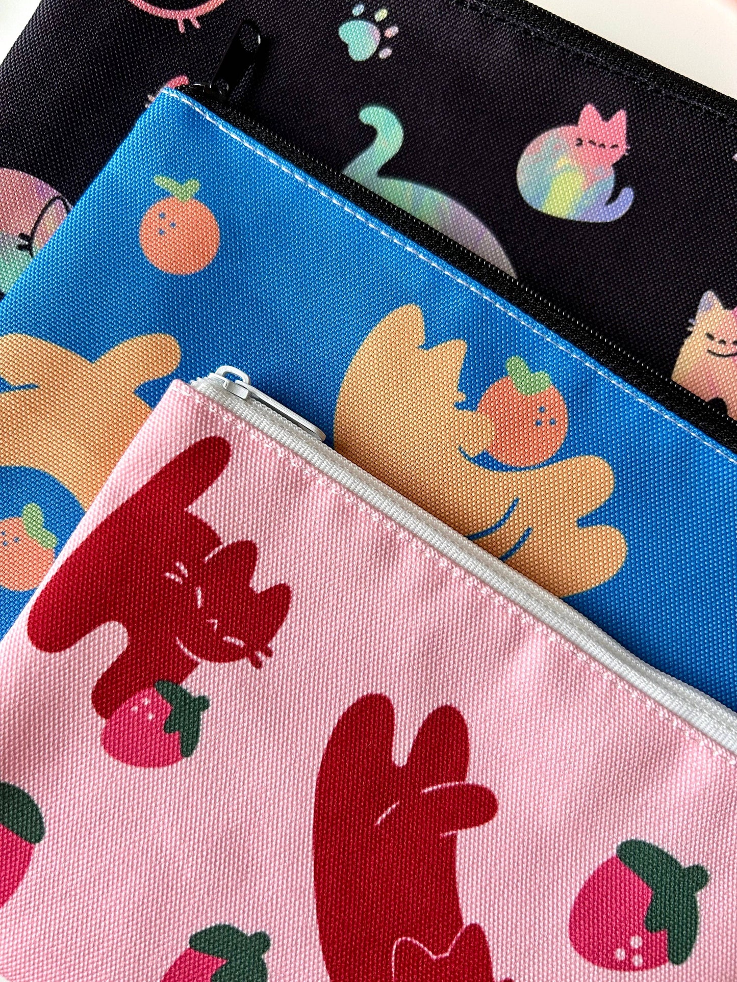 Strawberry Cats Pouch