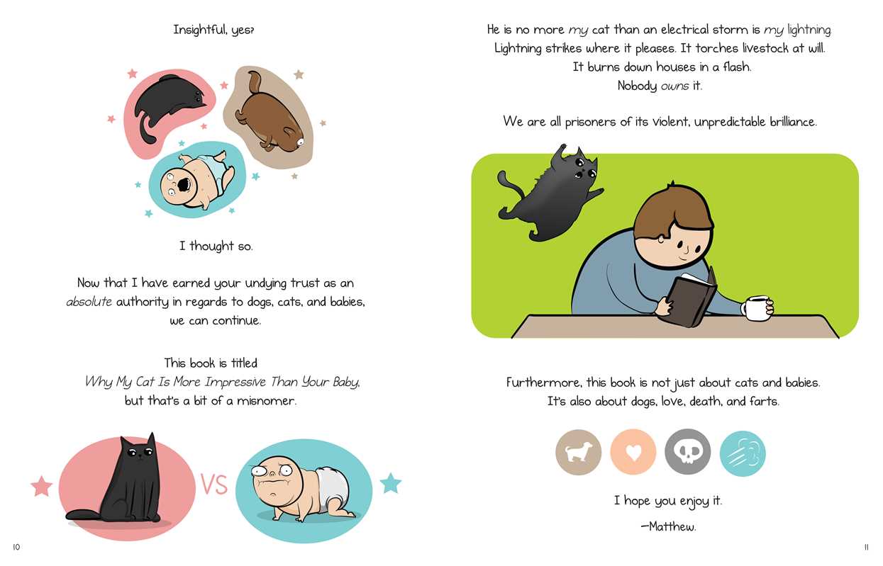 Why My Cat Is More Impressive Than Your Baby by Matthew Inman