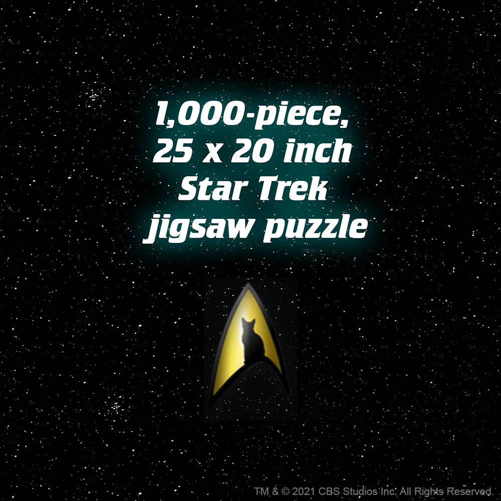 Star Trek Cats 1000-Piece Puzzle
