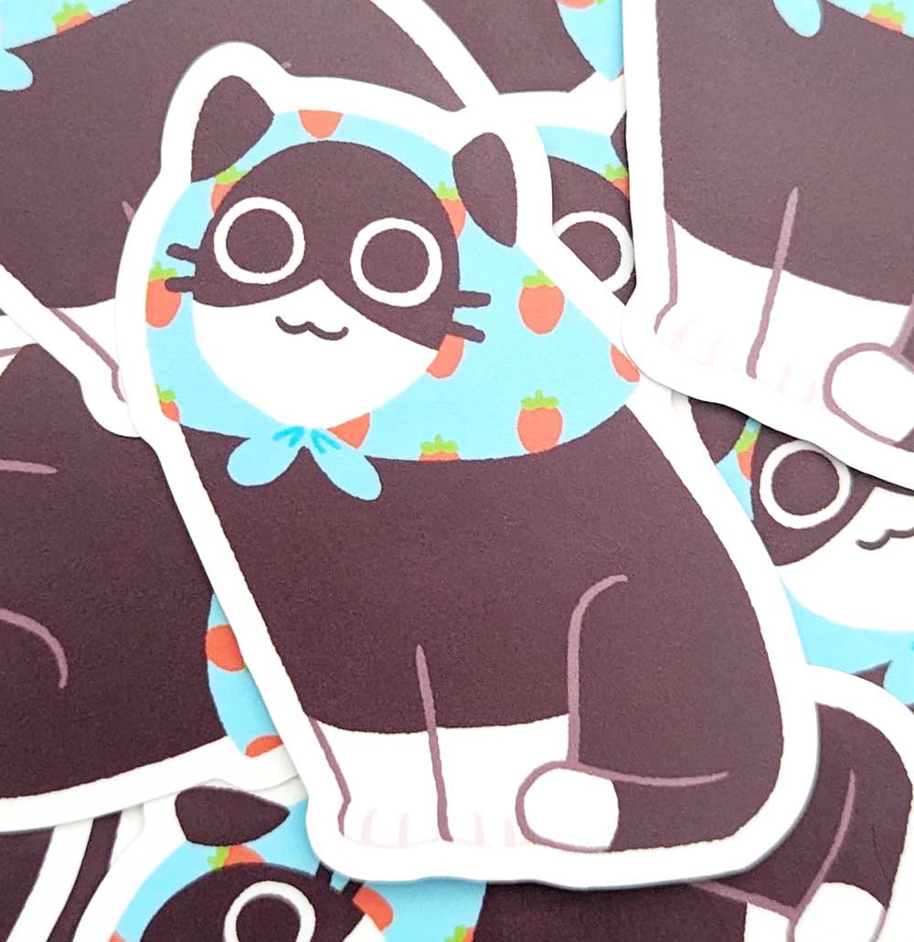 Babushkat Vinyl Sticker