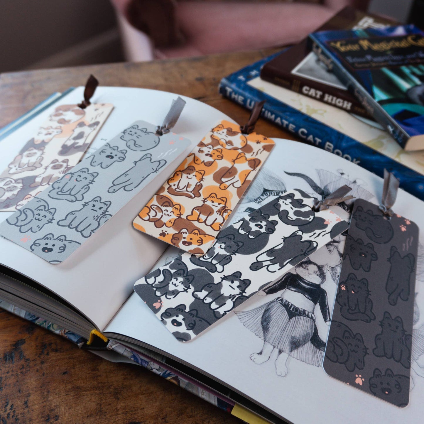Siamese Cats Bookmark