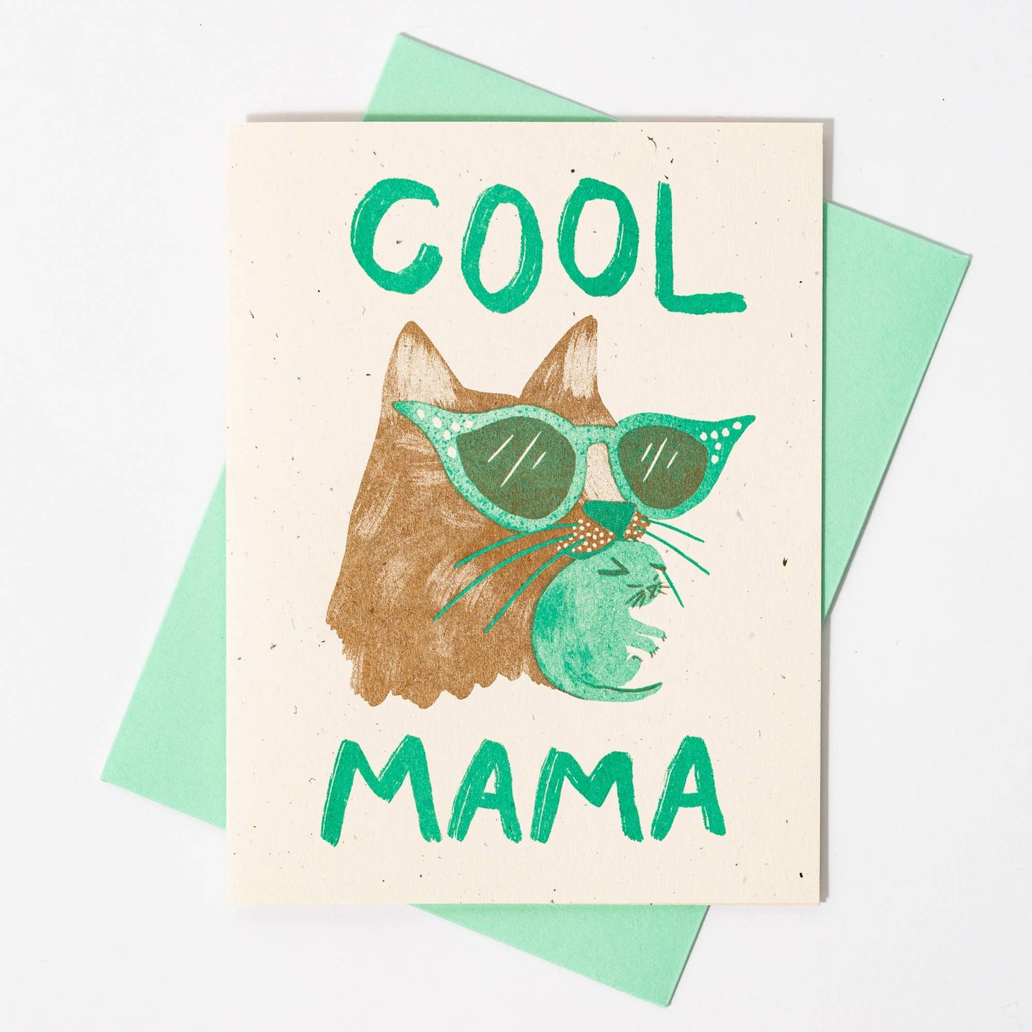 Cool Mama Risograph Card