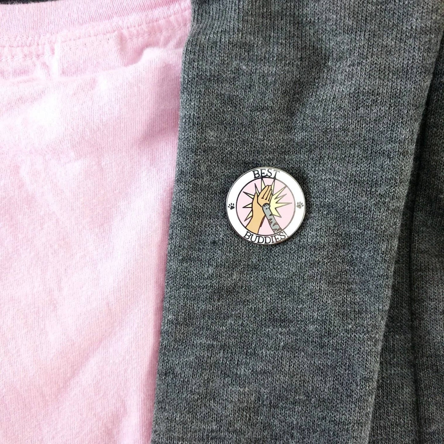 Best Buddies Enamel Pin