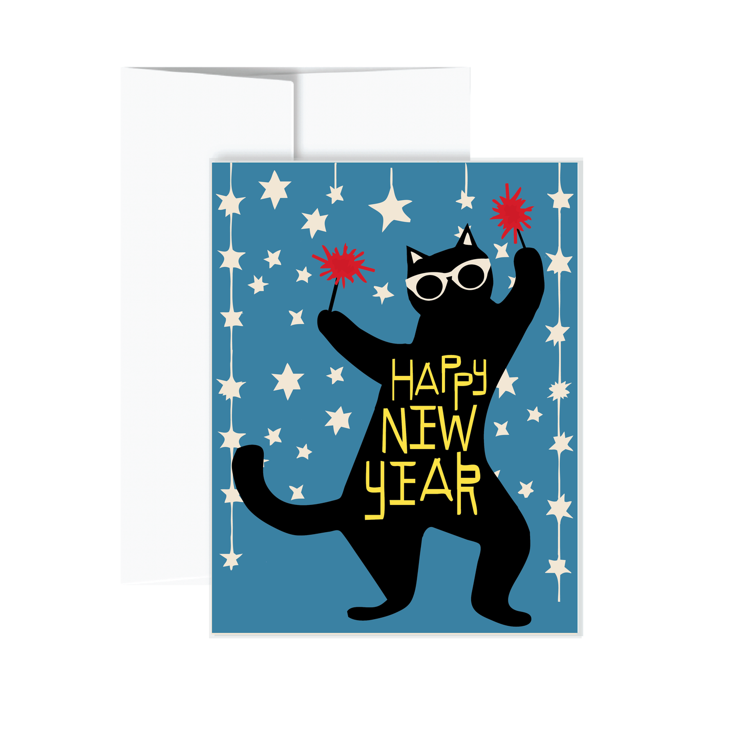 Happy New Year Cat