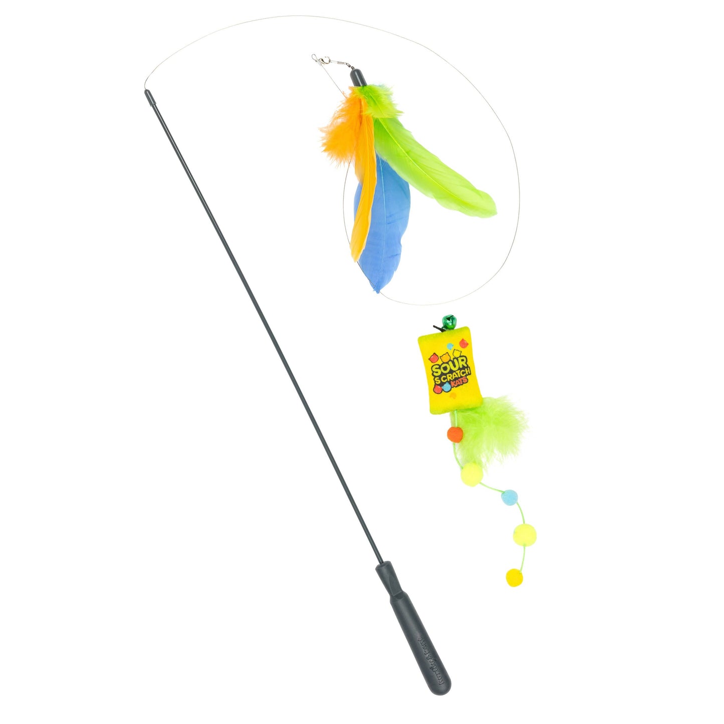 Huxley & Kent - Teaser Sour Scratch Wand Cat Toy