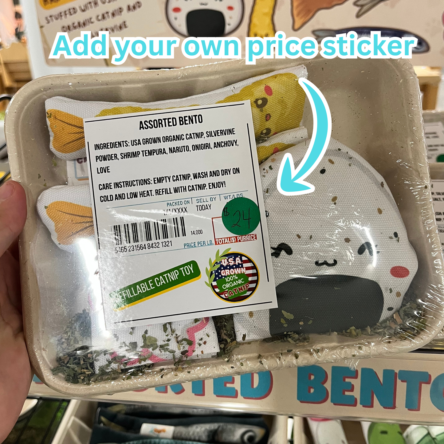 Cat Toy Gift Set: Japanese Inspired Assorted Bento