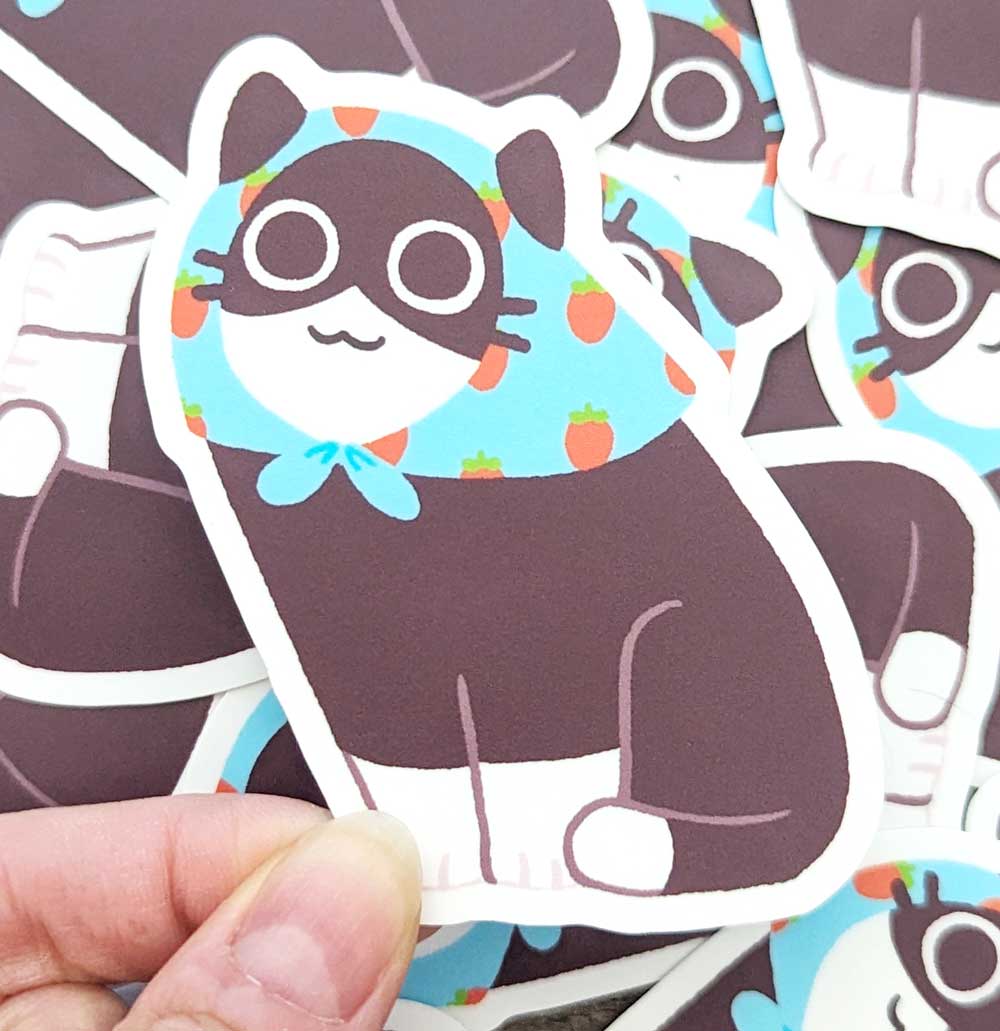 Babushkat Vinyl Sticker