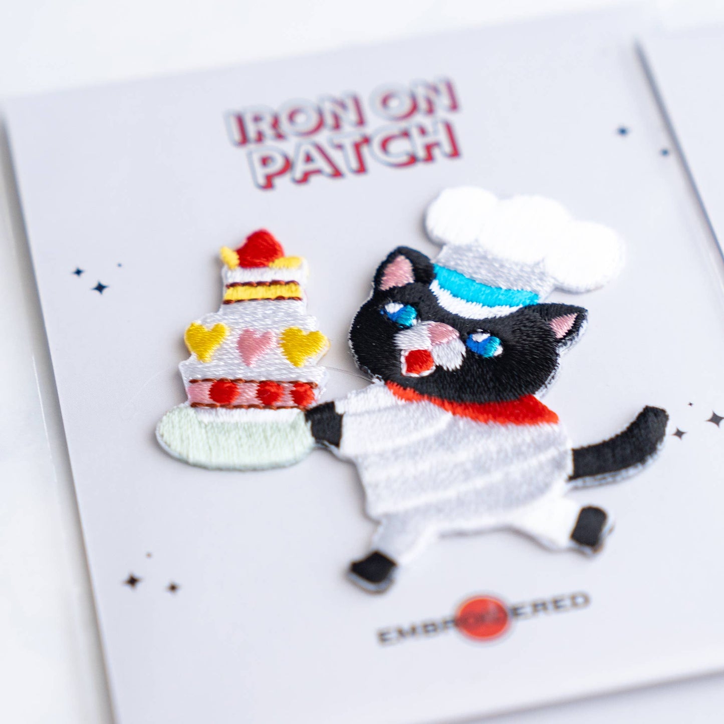 Pastry Chef Embroidered Patch
