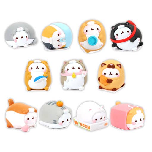 Molang Lazy Cat Costume Figure Blind Box Random Toy Vol.5