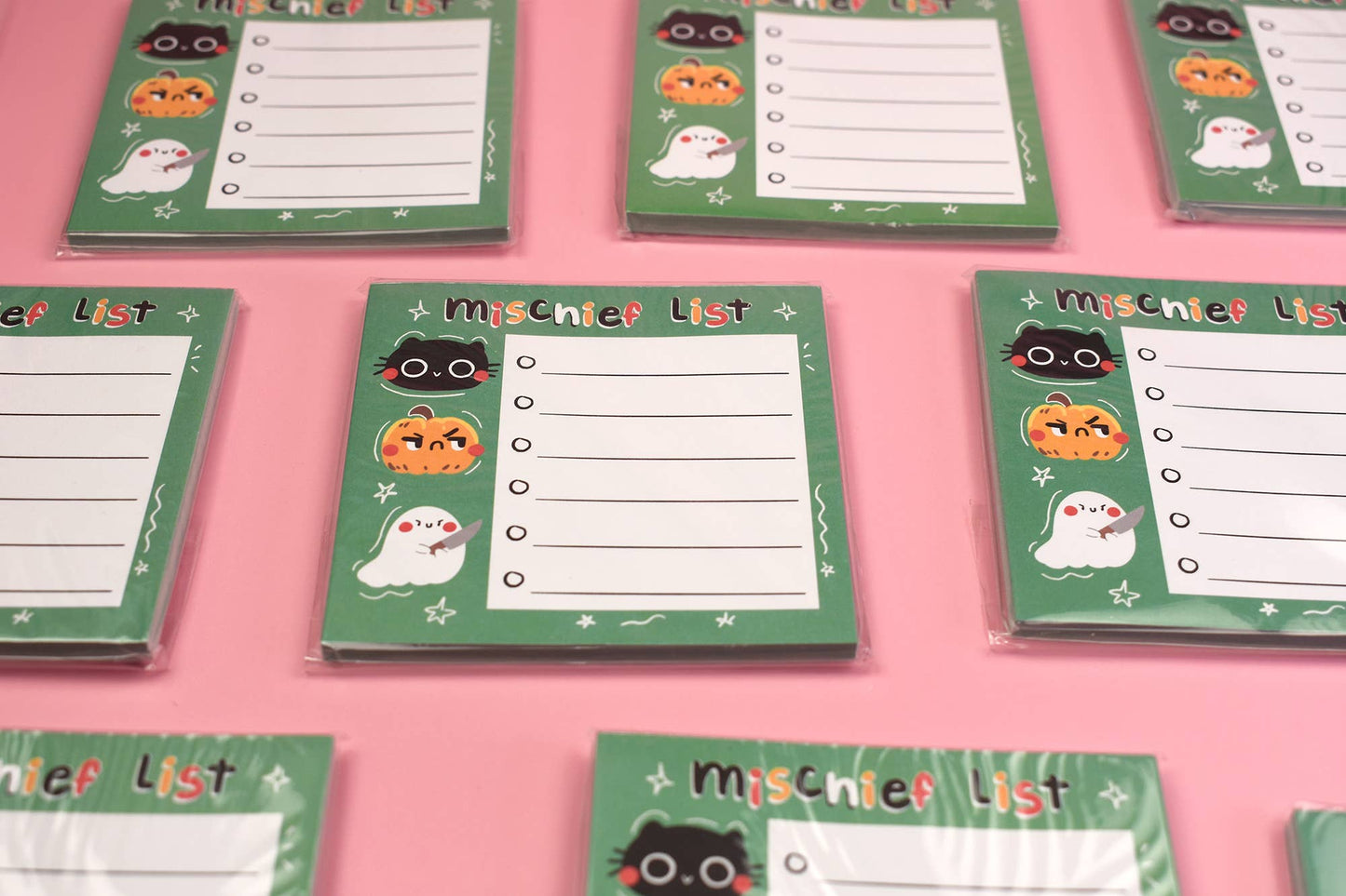 Murder Crew Mischief List Memo Pad