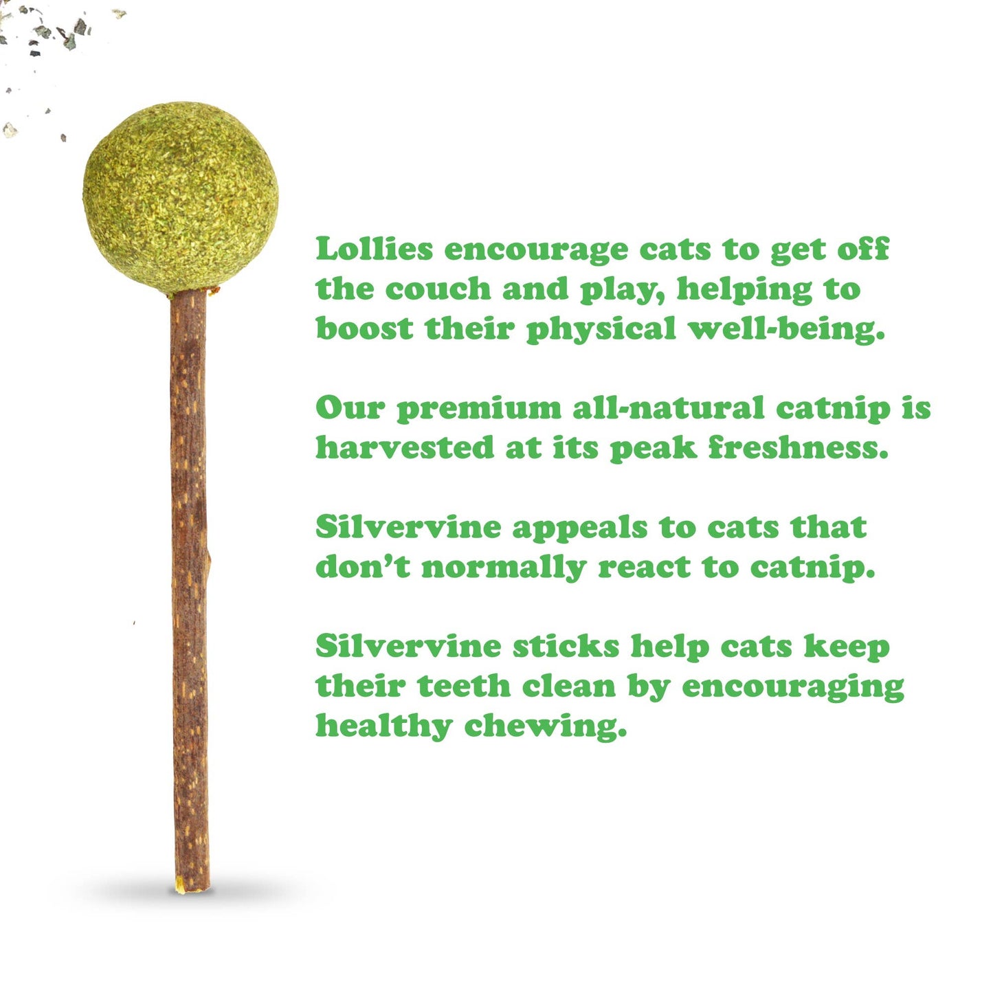 Pet Palette Distribution - Meowijuana Catnip & Silvervine Lollies