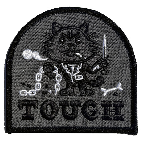 “TOUGH STUFF" embroidered patch