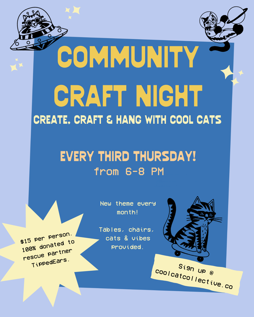 Community Craft Night: Thursday 4.16