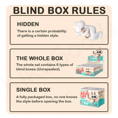 Nobeko Azukisan's Daily Life blind box series 2