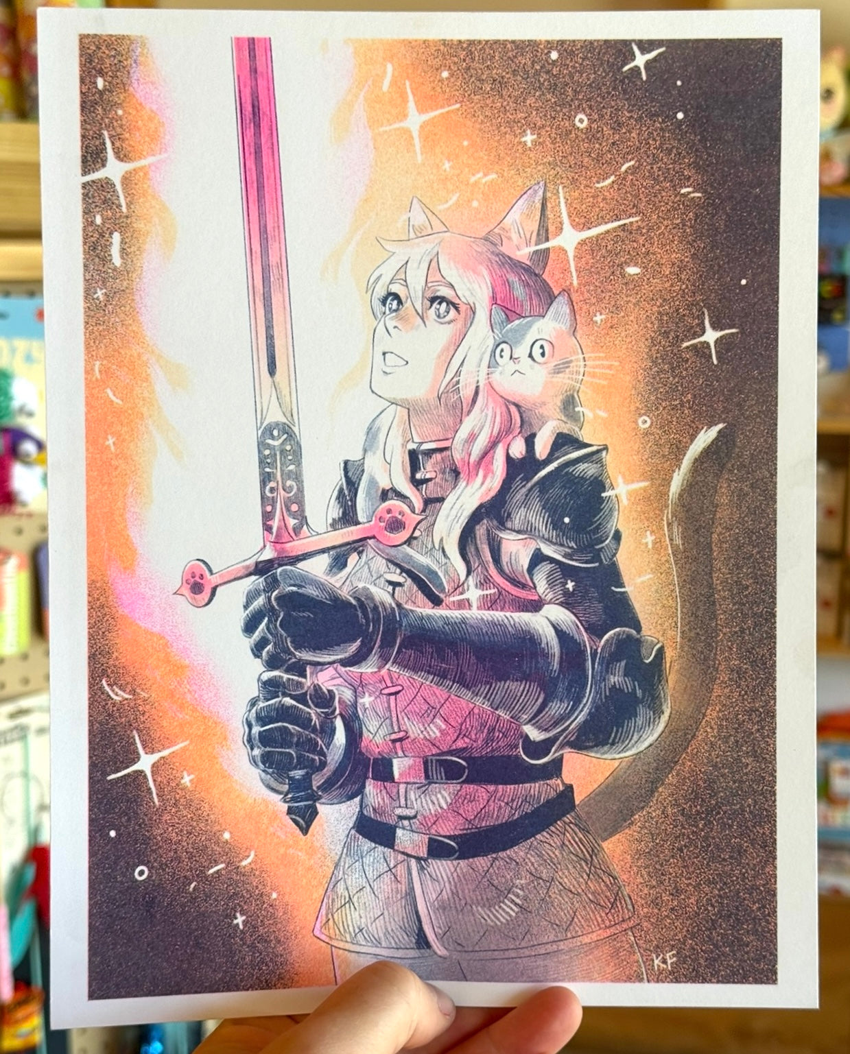 Cat Warrior by Kyle Fewell