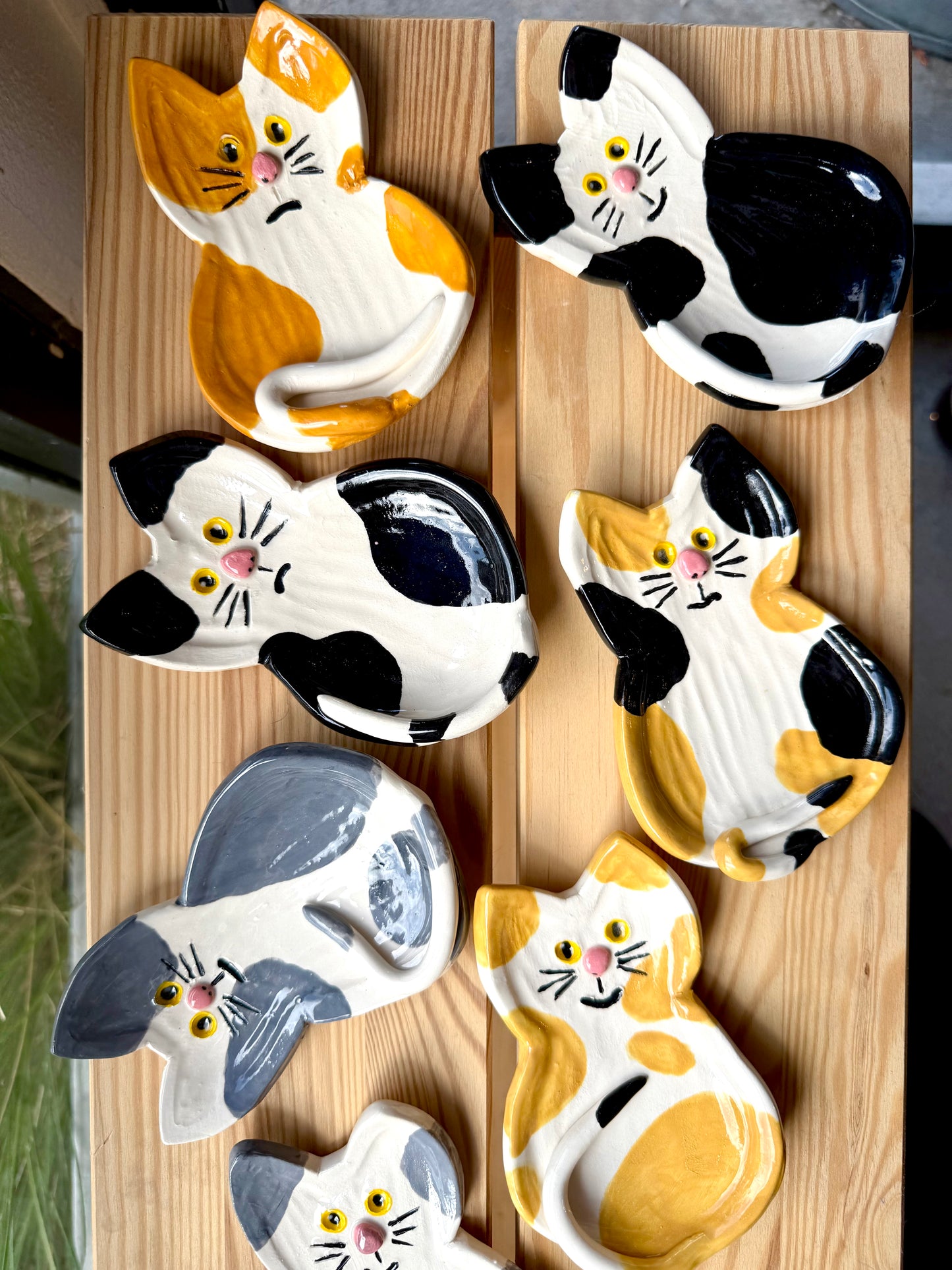 Cat Spoon Rest ceramic