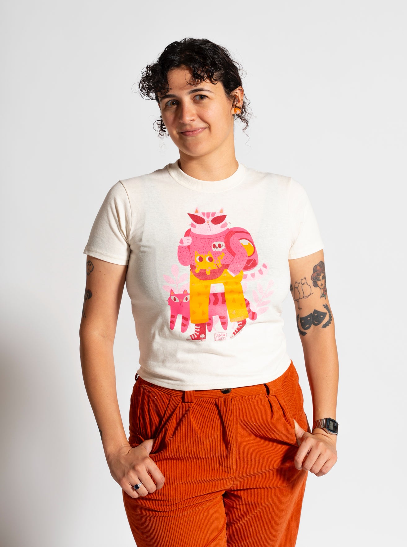 Linda Flowers x Cool Cat Collective T-Shirt