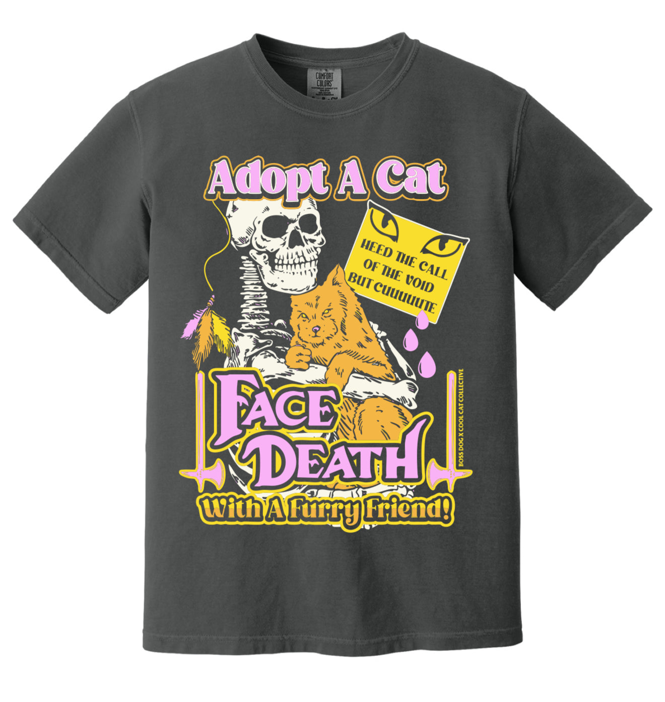 “Adopt A Cat” t-shirt