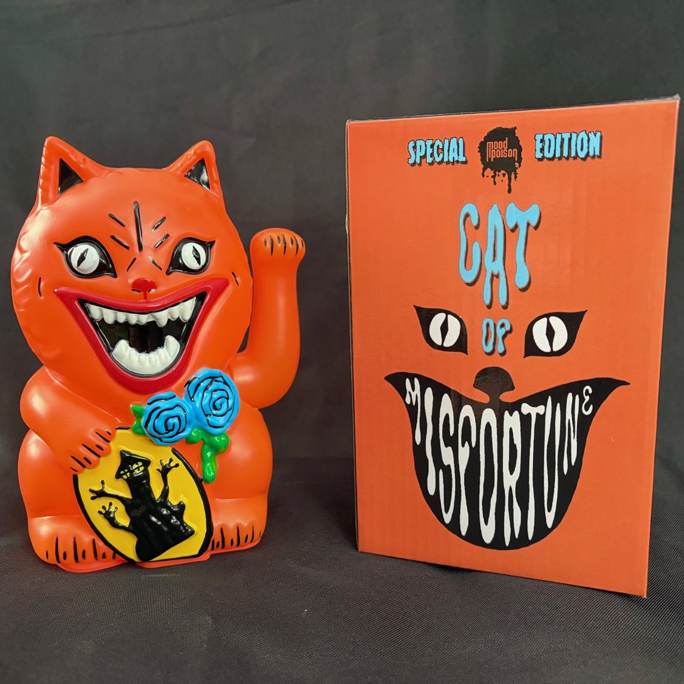 Cat of Misfortune - Maneki-Neko Toy - "Poster Child" Special Edition