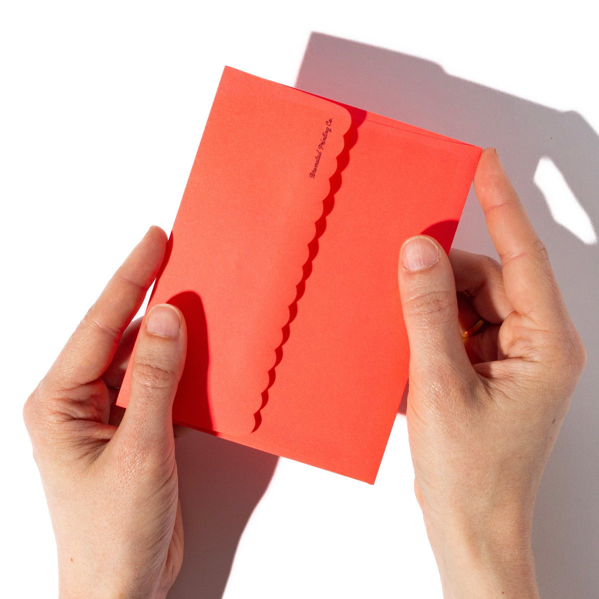 Fiercely Yours Risograph Card