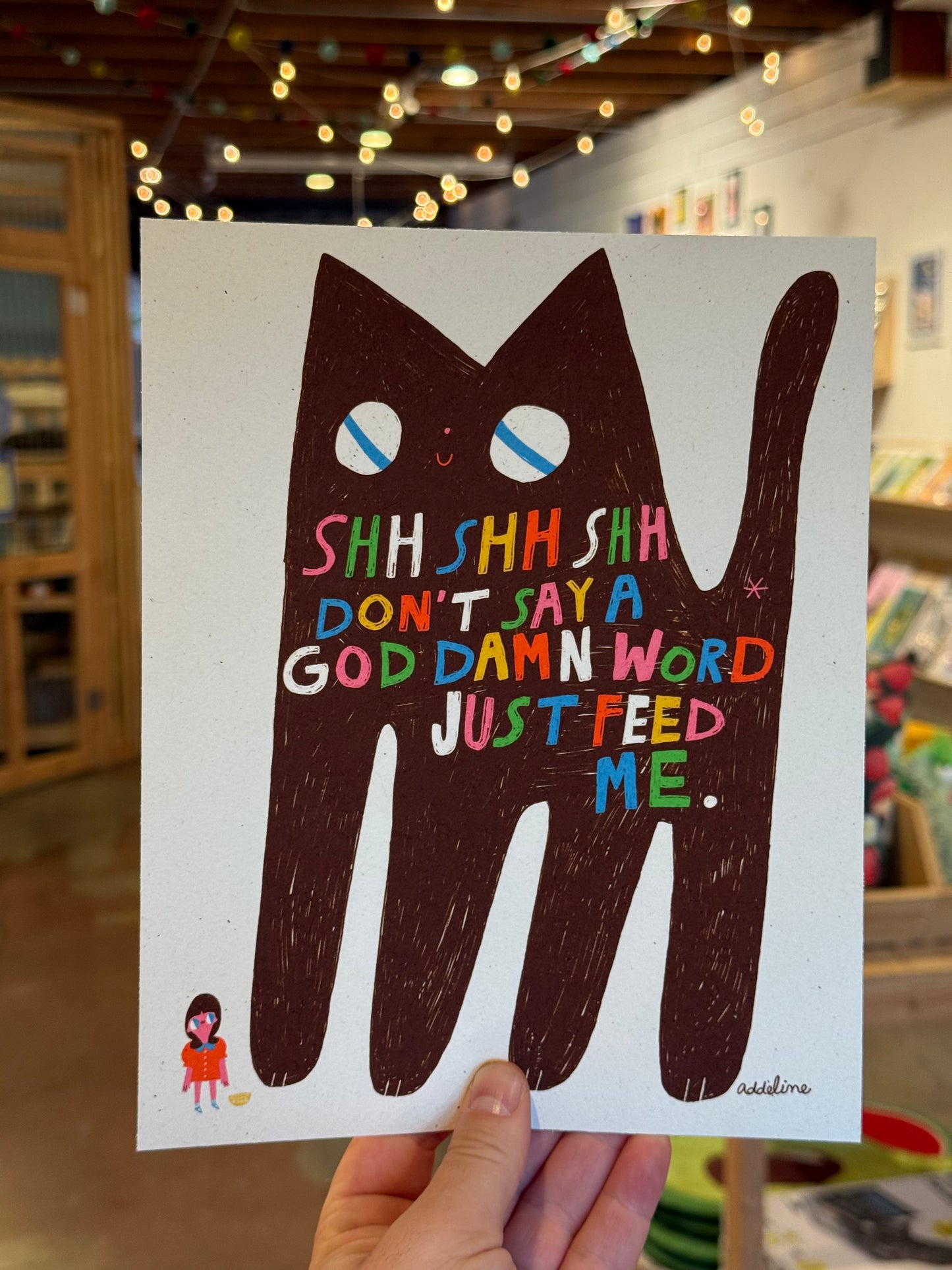 Feed Me Cat by Burger Babie