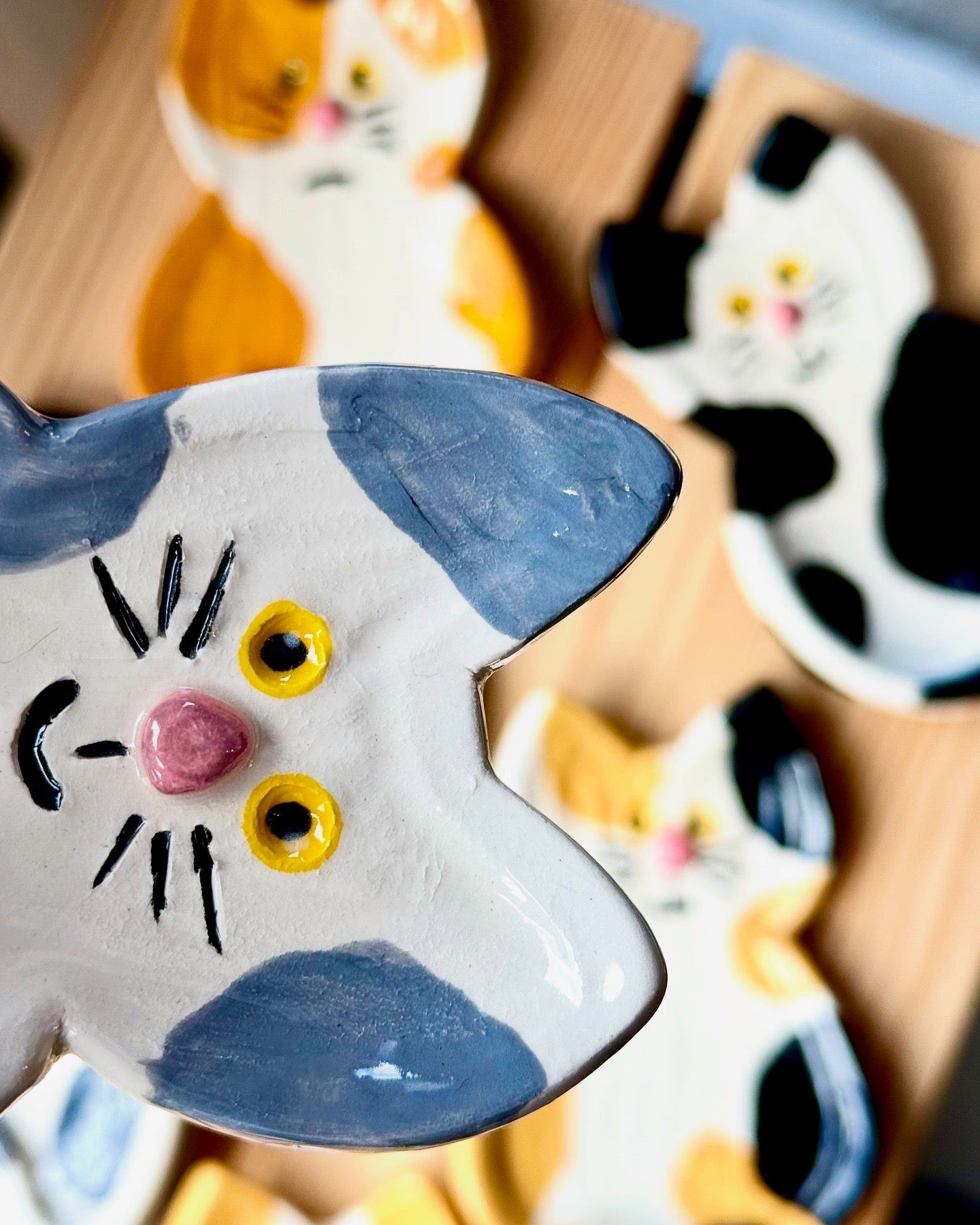 Cat Spoon Rest ceramic