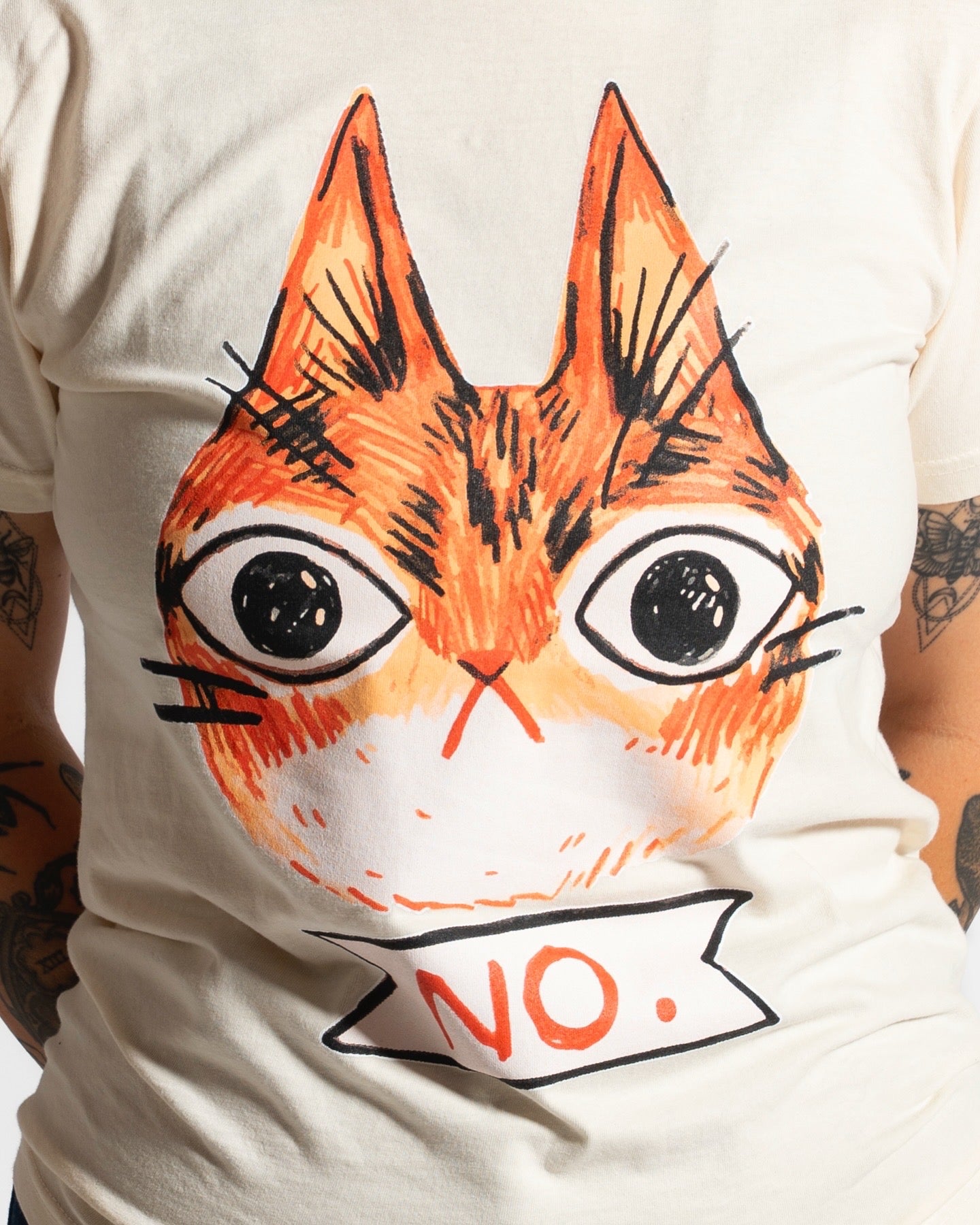 “NO” cat shirts
