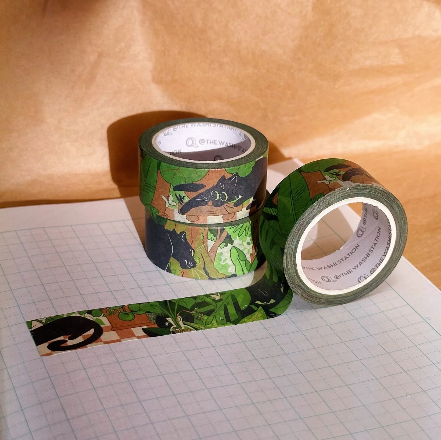 House panthers Washi tape